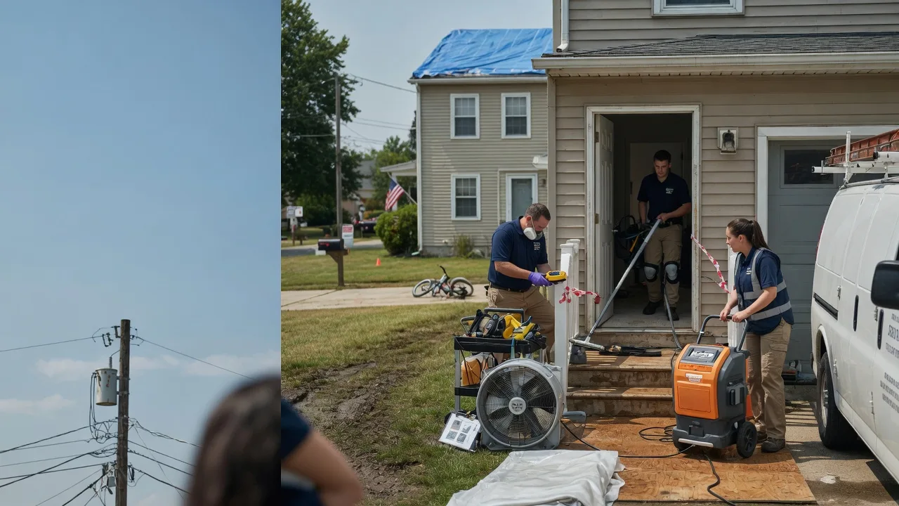 Water Damage Repair in Brogue, PA near me